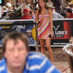 2009 WSOP Girl on the Rail 2009 WSOP Girl on the Rail