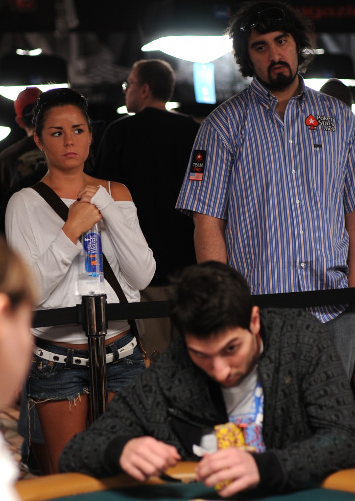 Bahador Ahmadi wins Event No. 47 at the 2009 WSOP Bahador Ahmadi, seen in foreground on Day 2 of Event #47, captured his first WSOP bracelet last night.