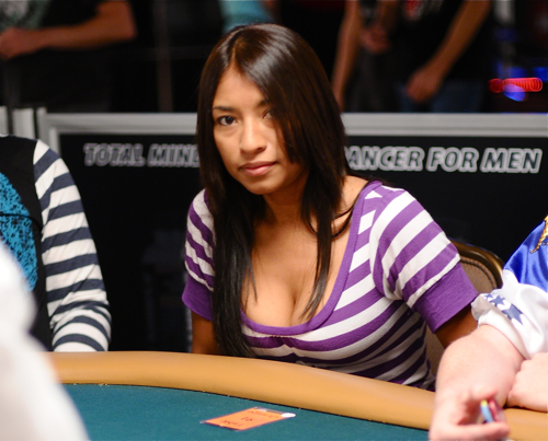 Jerry Buss Girlfriend HOW...are you doing? Jerry Buss' girlfriend from last year was one of the many...um...busted players yesterday.