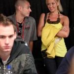 Justin Bonomo (left foreground) is one of the young pros looking capture the $50,000 World Championship H.O.R.S.E. title.
