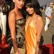Megan Fox and Vanessa Hudgens at MTV Movie Awards