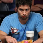 The Intense Stare of Scott Clements is intensely staring down a potential third bracelet.
