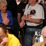 Phil Ivey's biological parents are here again to cheer on their son.