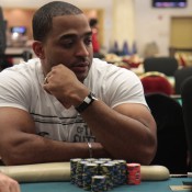 Seen Above: ClubWPT.com qualifier LeRon Washington contemplating how he qualified for the WPT Celebrity Invitational by qualifying on ClubWPT.com.