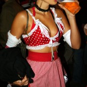 We imagine every Austrian girl looks, dresses and drinks like this.