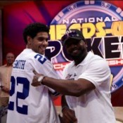 Emmitt Smith was the lone celeb survivor in Round 1, while online stars shined...