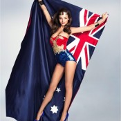 Miranda Kerr dressed as Wonder Woman is not as sexy as Phil Ivey dressed as Wonder Woman. Wait...hmmm...no not as sexy.