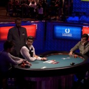 It's two bracelets in two years for Matt Matros (right).