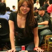 Maria Ho looks to become the first ever woman to win a bracelet in an open event. That's accurate right?