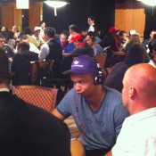 Phil Ivey is not impressed. But he's still in.